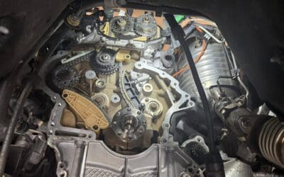Jaguar XE Ingenium 2.0 timing chain replacement at Star Garage Mansfield