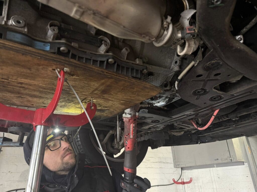 2015 Jaguar XE Ingenium engine repair at Star Garage Mansfield