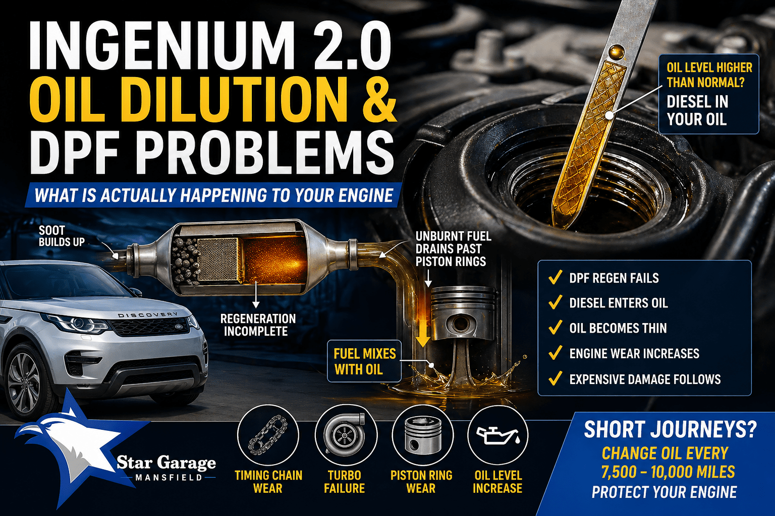 Ingenium 2.0 Oil Dilution & DPF Problems Explained